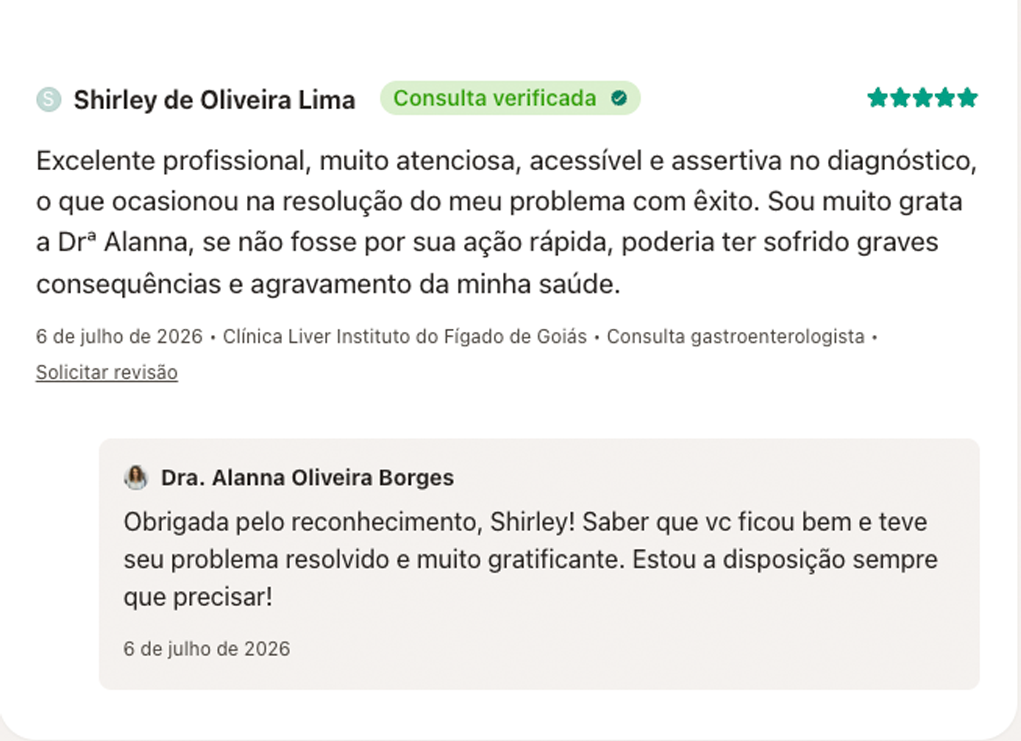 Avaliação de paciente 7
